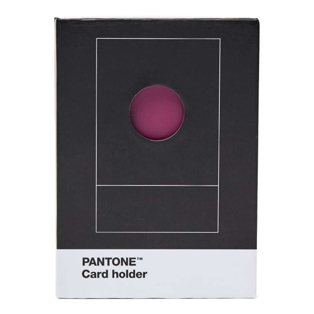 Copenhagen Design - Porte-cartes dans une boîte cadeau 'Pantone' (Aubergine 229)