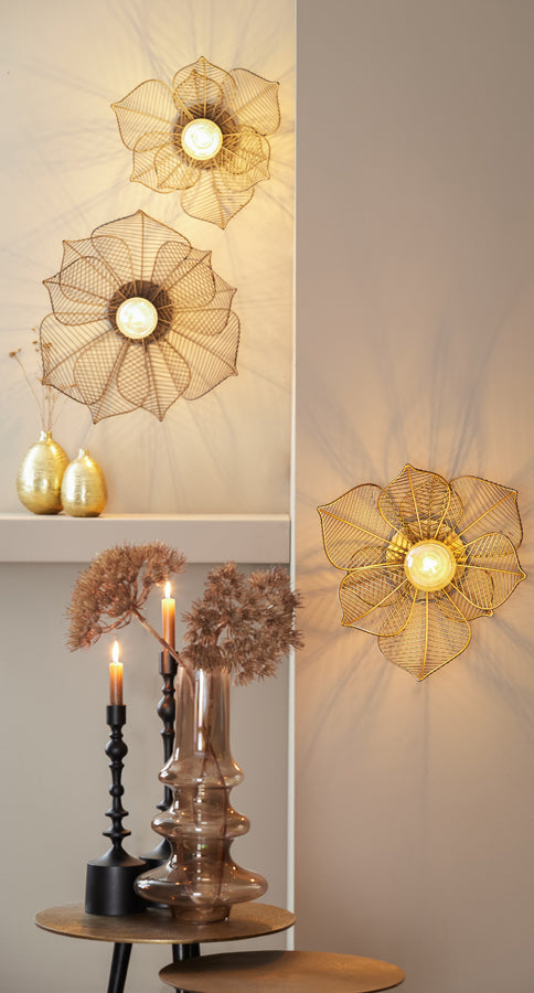 Light &amp; Living - Applique 'Pavas' (Taille M, Bronze Antique)