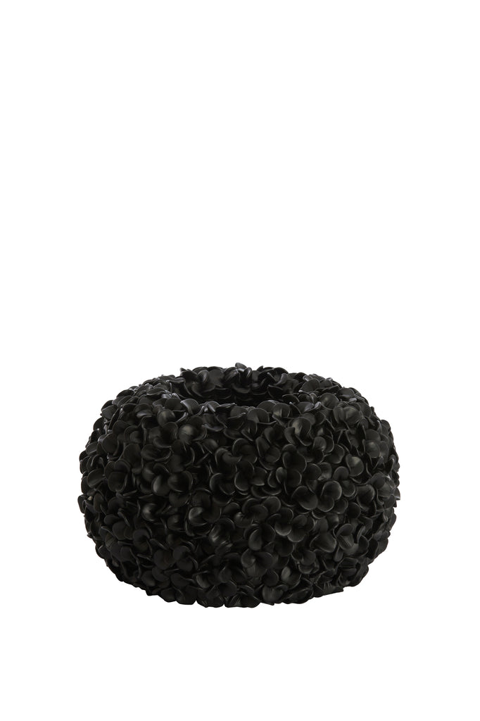 Light &amp; Living - Vase 'Phylia' (Taille S, Noir Mat)