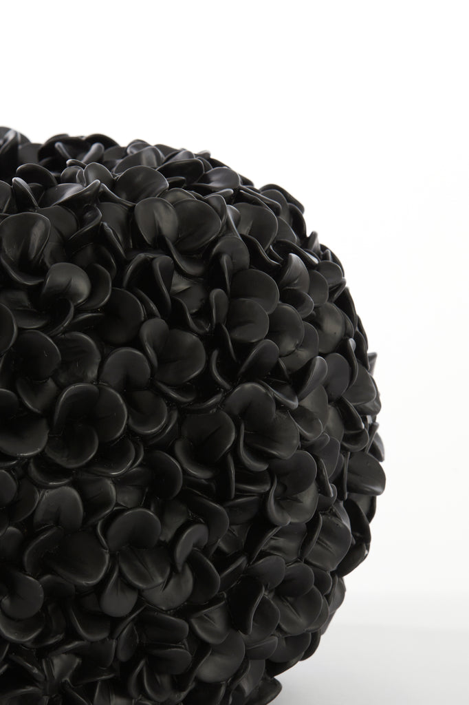 Light &amp; Living - Vase 'Phylia' (Taille S, Noir Mat)