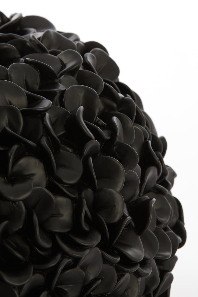 Light &amp; Living - Vase 'Phylia' (Taille S, Noir Mat)