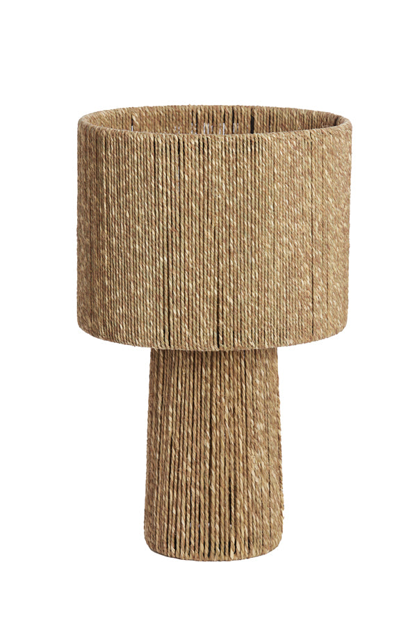 Light &amp; Living - Lampe de table 'Pitino' (Taille L, Jute, Naturel)