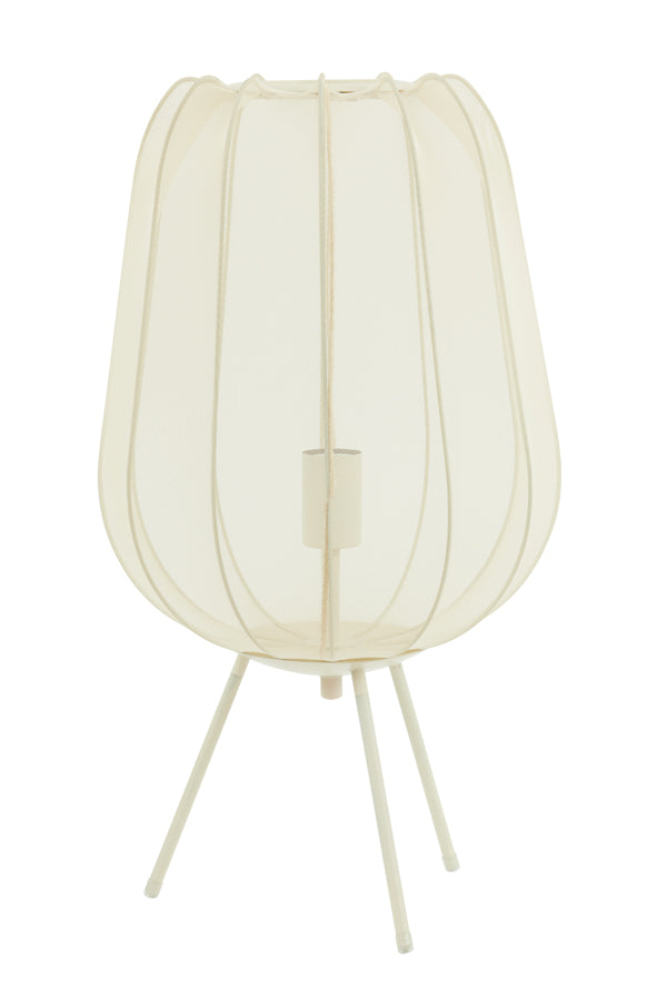 Light &amp; Living - Lampe de table 'Plumeria' (Taille L, Sable)