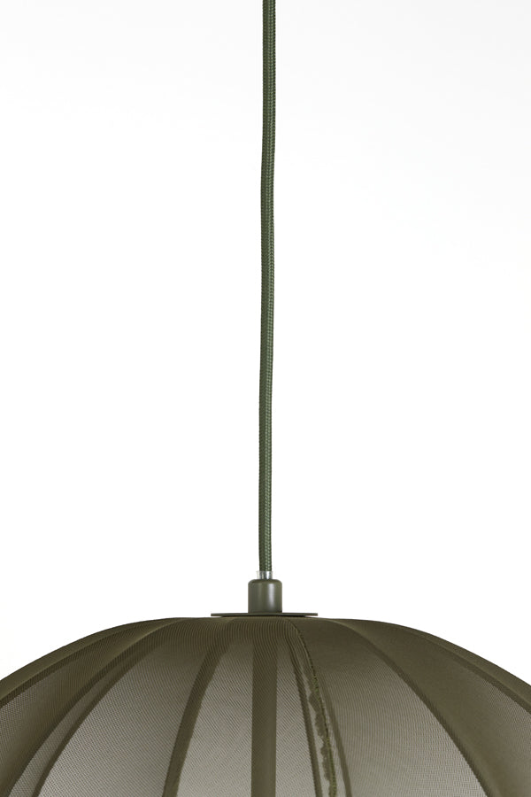 Light &amp; Living - Lampe suspendue 'Plumeria' (42cm x 50cm, Vert foncé)