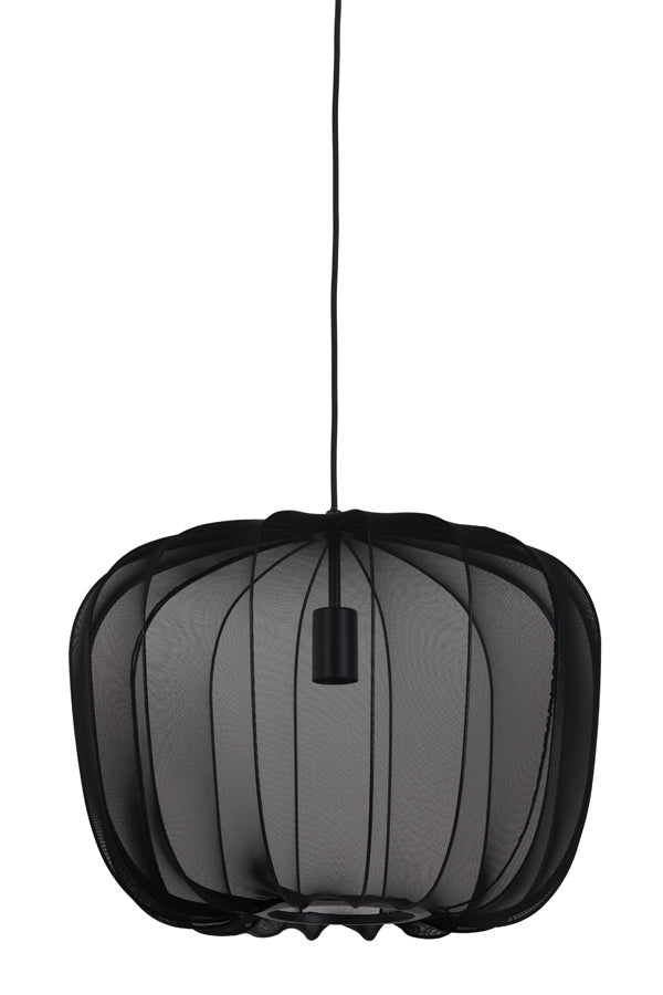 Light &amp; Living - Lampe suspendue 'Plumeria' (50cm x 37,5cm, Noir)