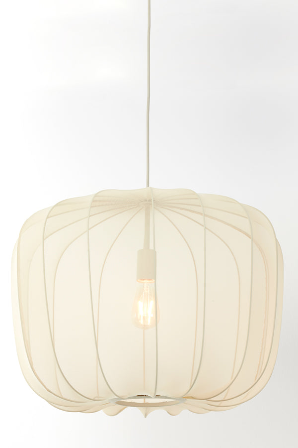 Light &amp; Living - Lampe suspendue 'Plumeria' (60cm x 45cm, Sable)