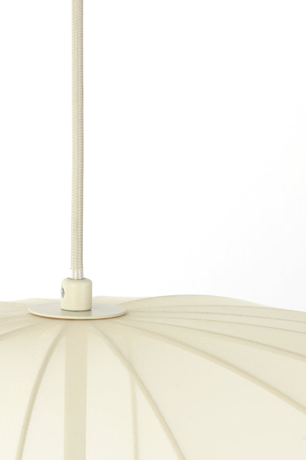 Light &amp; Living - Lampe suspendue 'Plumeria' (60cm x 45cm, Sable)