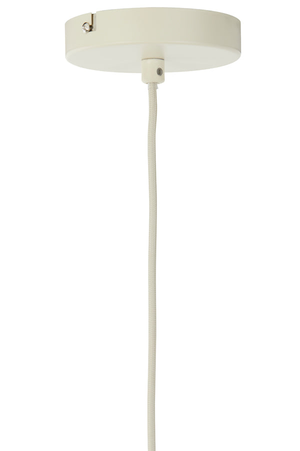 Light &amp; Living - Lampe suspendue 'Plumeria' (60cm x 45cm, Sable)