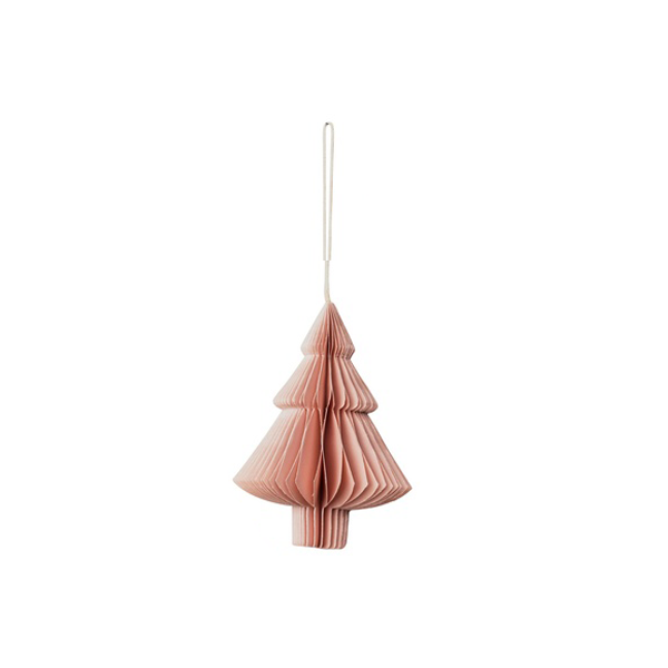 Broste Copenhagen - Weihnachtsschmuck 'Origami' (Dusty Pink, D)