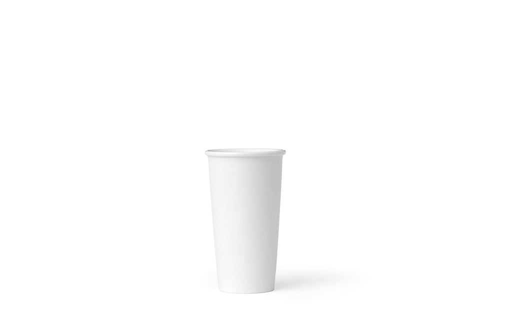 Viva - Papercup 'Anytime Emma' (Porselein, 450ml, Wit)