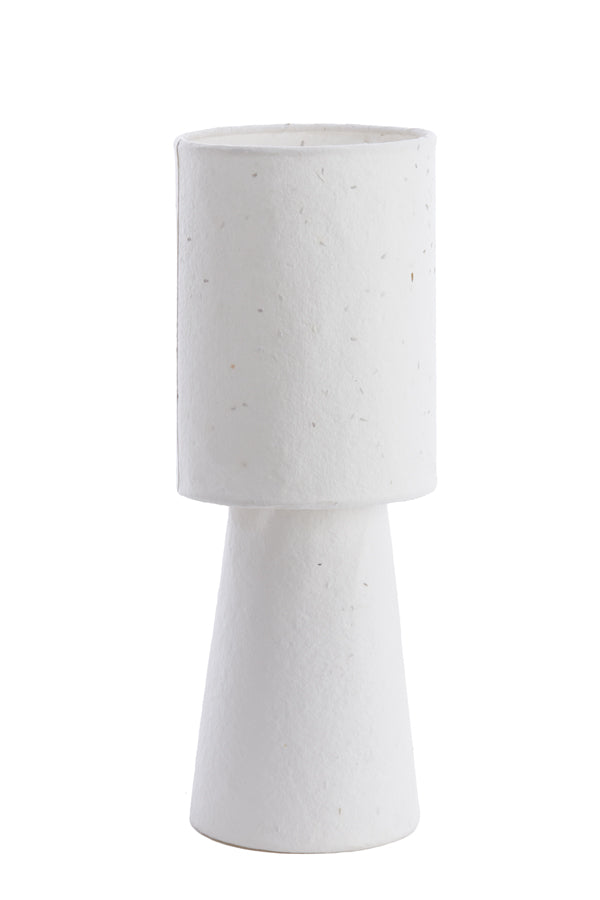 Light &amp; Living - Lampe de table 'Raeni' (Taille M, Blanc)