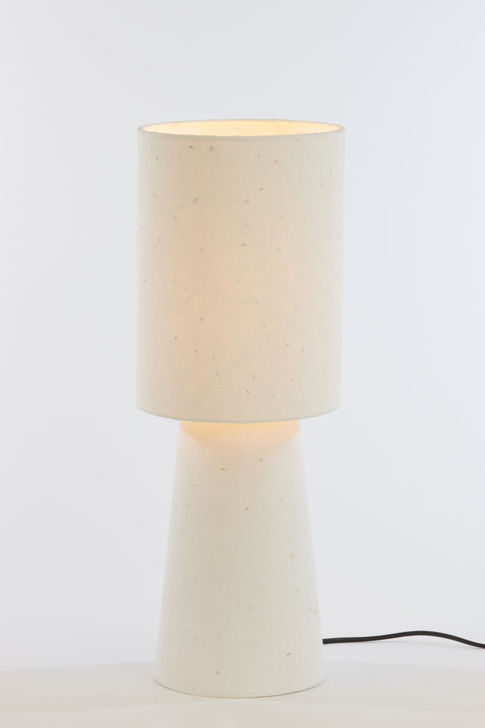 Light &amp; Living - Lampe de table 'Raeni' (Taille L, Blanc)