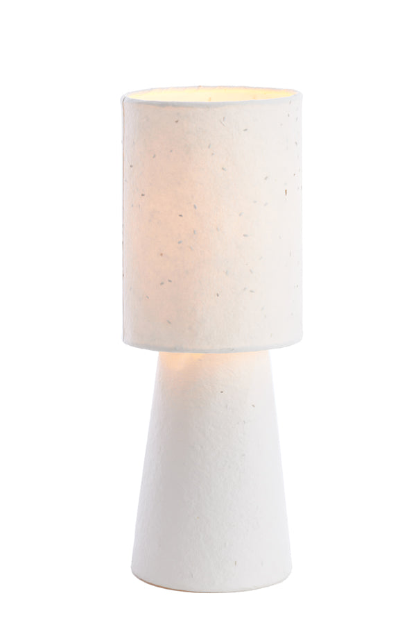 Light &amp; Living - Lampe de table 'Raeni' (Taille M, Blanc)