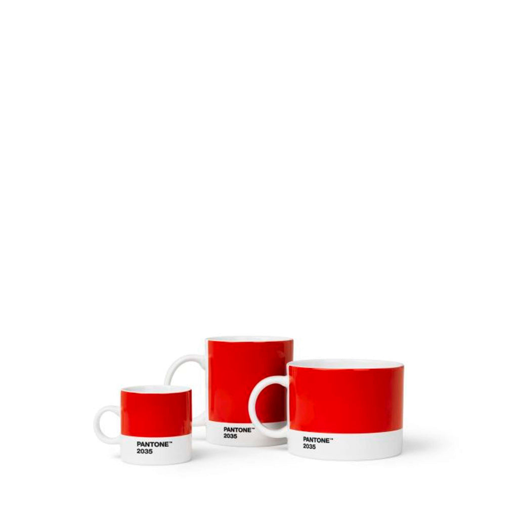 Copenhagen Design - Koffiebeker 'Pantone' (375ml, Red 2035)