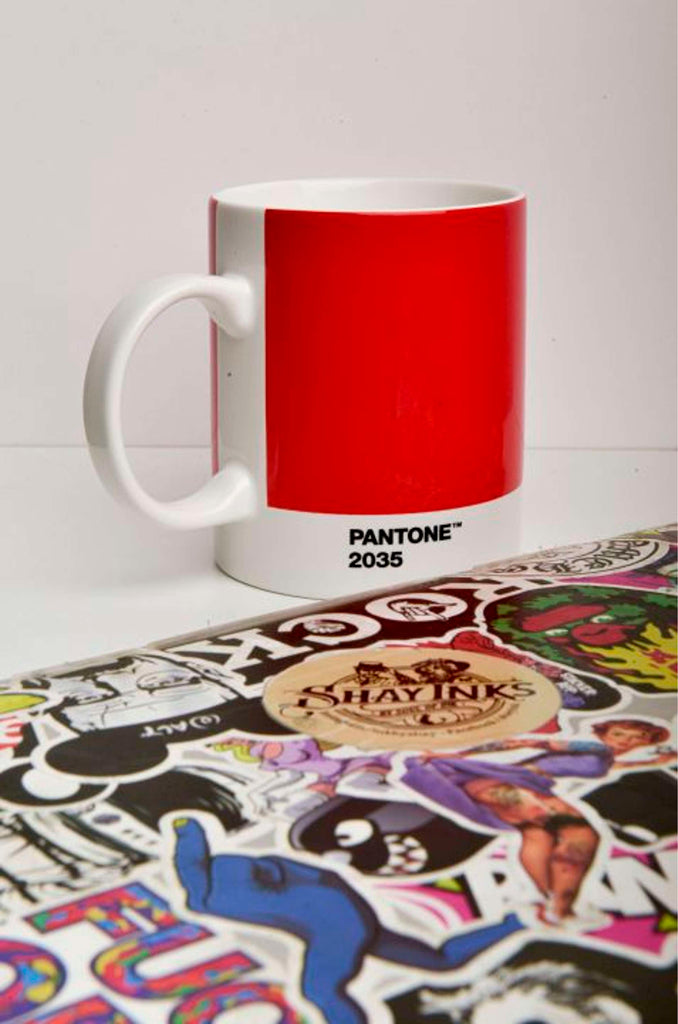 Copenhagen Design - Tasse à café 'Pantone' (375ml, Rouge 2035)