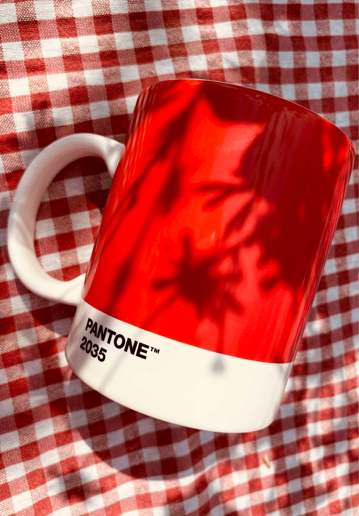 Copenhagen Design - Kaffeetasse 'Pantone' (375ml, Rot 2035)