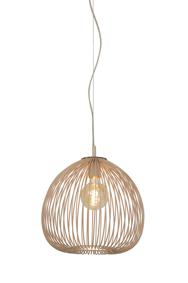 Light & Living - Hanglamp 'Rilana' (Maat S, Matt Beige)