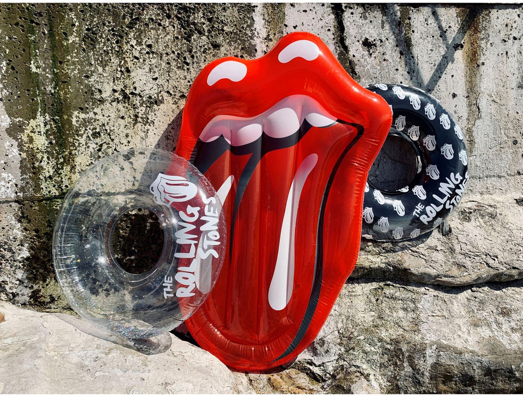 Matelas pneumatique de luxe des Rolling Stones