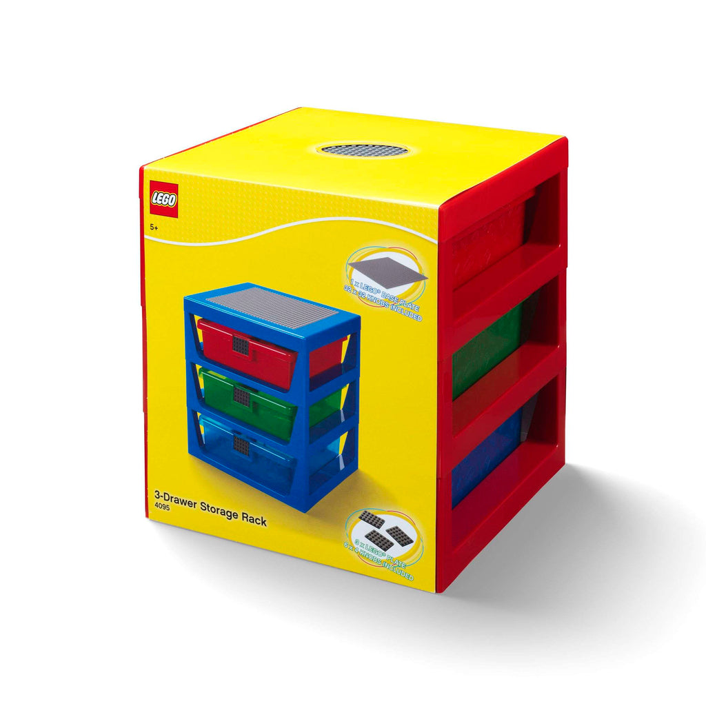 Lego - Opbergbox 'Brick' (Met drie lades)