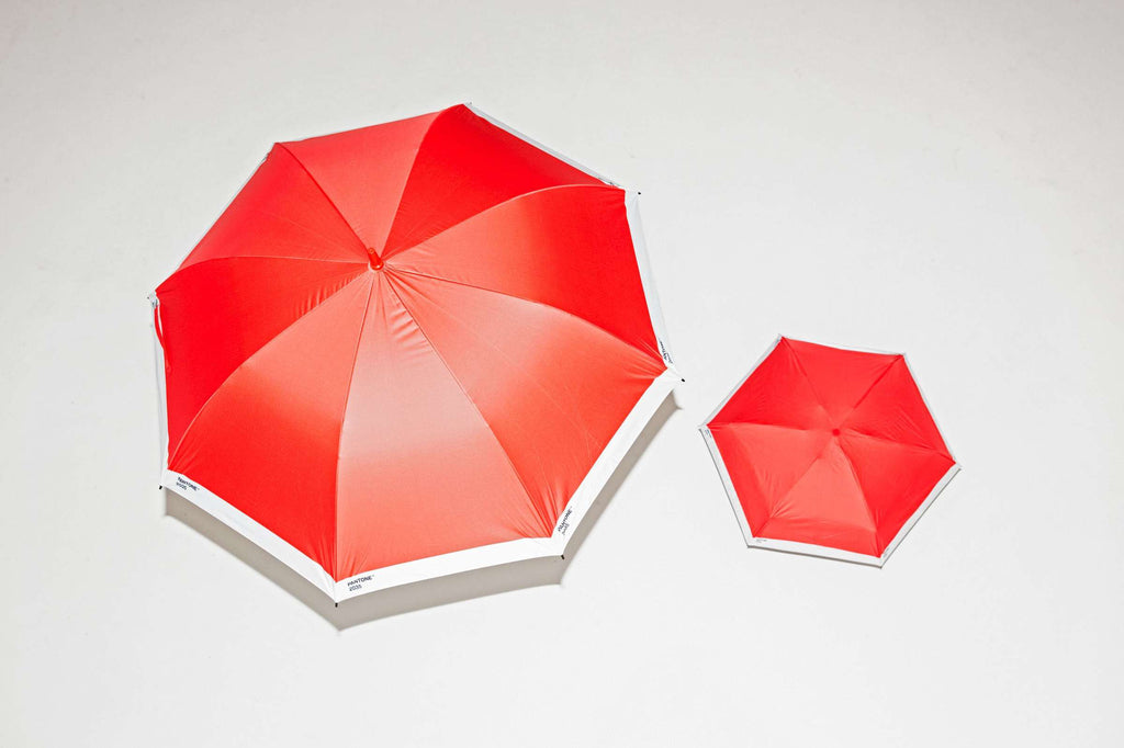 Copenhagen Design - Paraplu 'Pantone' (Groot, Red 2035)