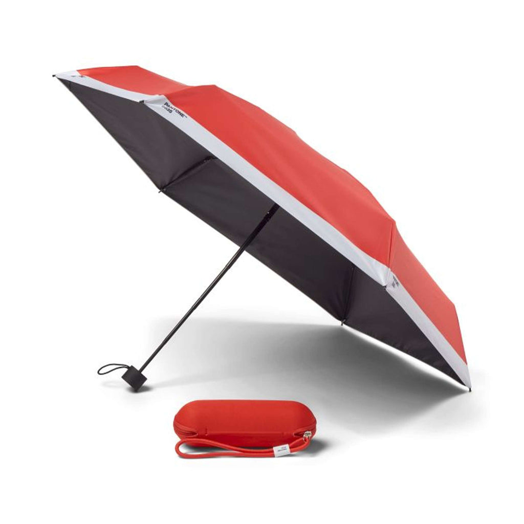 Copenhagen Design - Paraplu 'Pantone' (Compact in reistas, Red 2035)