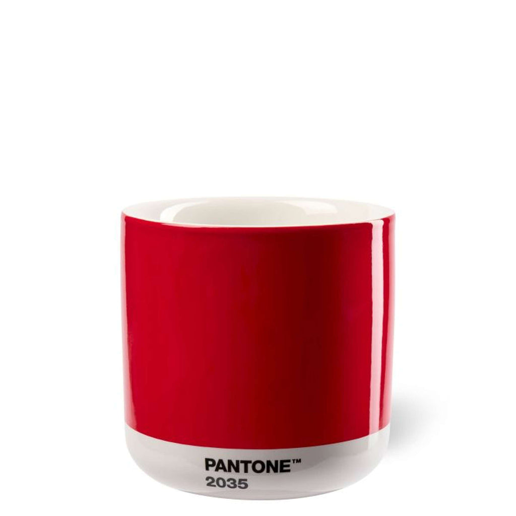 Copenhagen Design - Latte beker 'Pantone' (Dubbelwandig, 220ml, Red 2035 C)