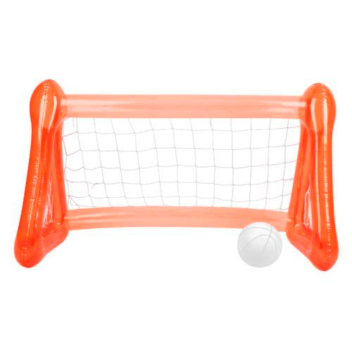 Sunnylife - Opblaasbaar zwembadspel 'Goal' (Oranje, Neon)