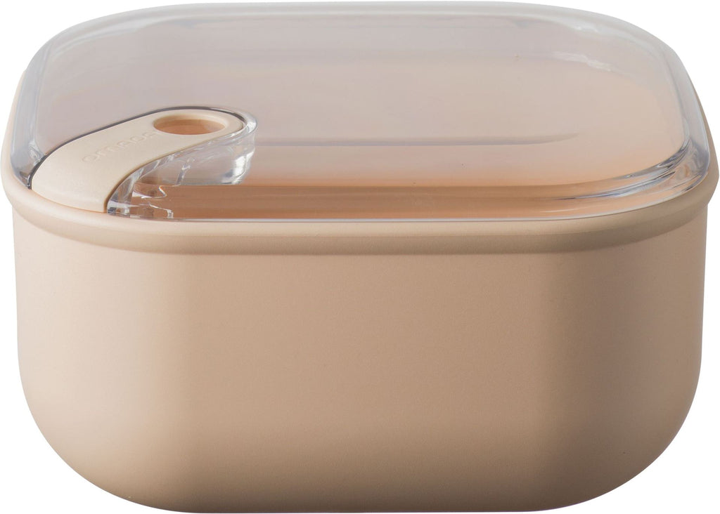 Omada - Lunchbox 'Pull Box' (Vierkant, 2 liter, Roze)