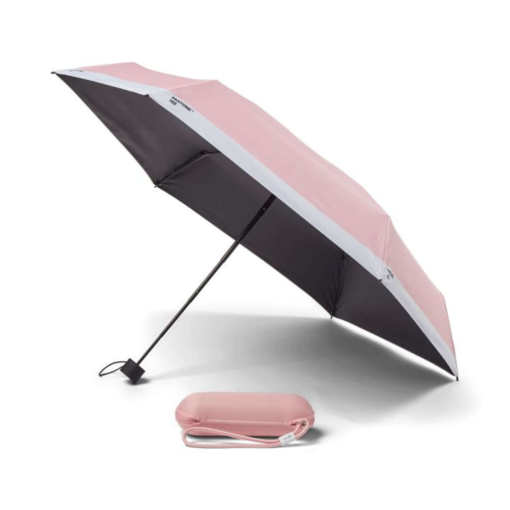 Parapluie Compact dans Sac de Voyage - Rose Clair 182