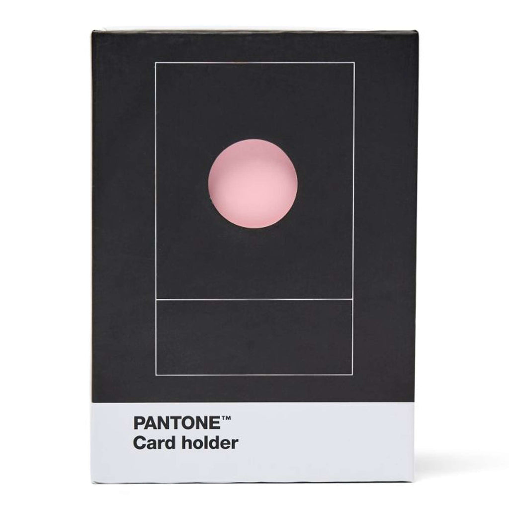 Copenhagen Design - Porte-cartes dans une boîte cadeau 'Pantone' (Rose clair 182)