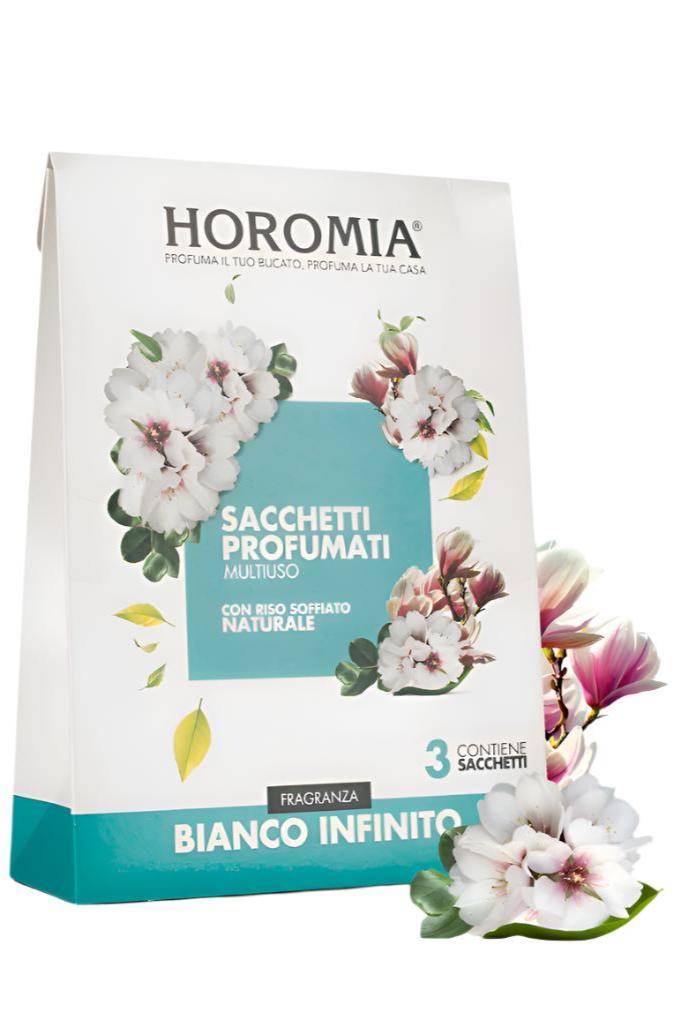 Horomia – Duftsäckchen „Bianco Infinito“ – 3er-Set