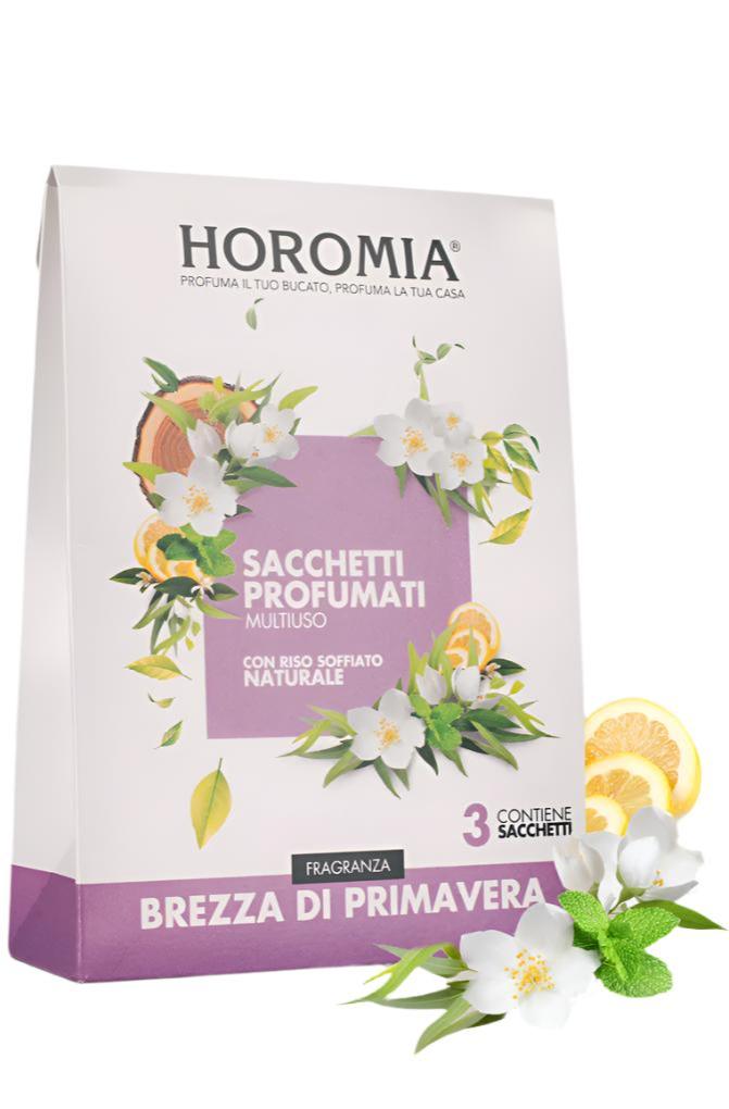 Horomia - Sachets parfumés 'Brezza di Primavera' - Lot de 3