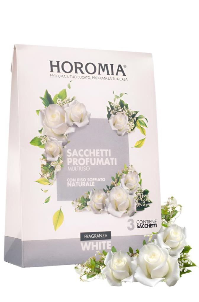 Horomia - Sachets parfumés 'Blanc' - Lot de 3