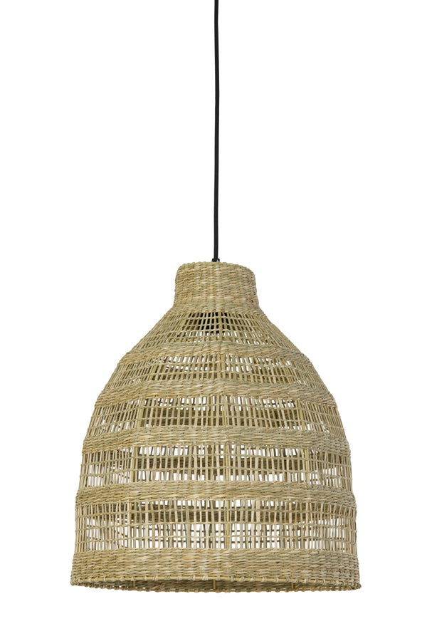 Light &amp; Living - Lampe suspendue 'Sagar' (Taille M, Jonc de Mer, Naturel)