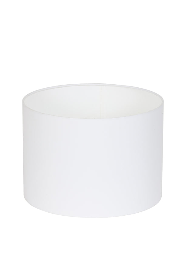 Light &amp; Living - Abat-jour 'Polycoton' (Ø50cm, Blanc)