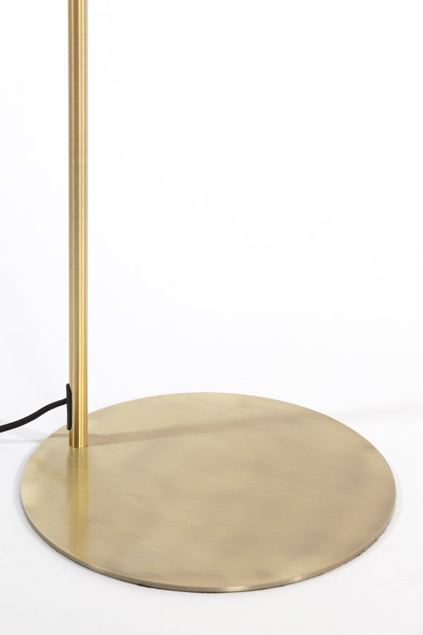 Light & Living - Vloerlamp 'Solna' (160cm hoog, Antique Bronze & Smoked Glass)