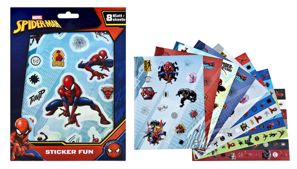 Undercover - Stickerfun 'Spider Man' (200 stuks)