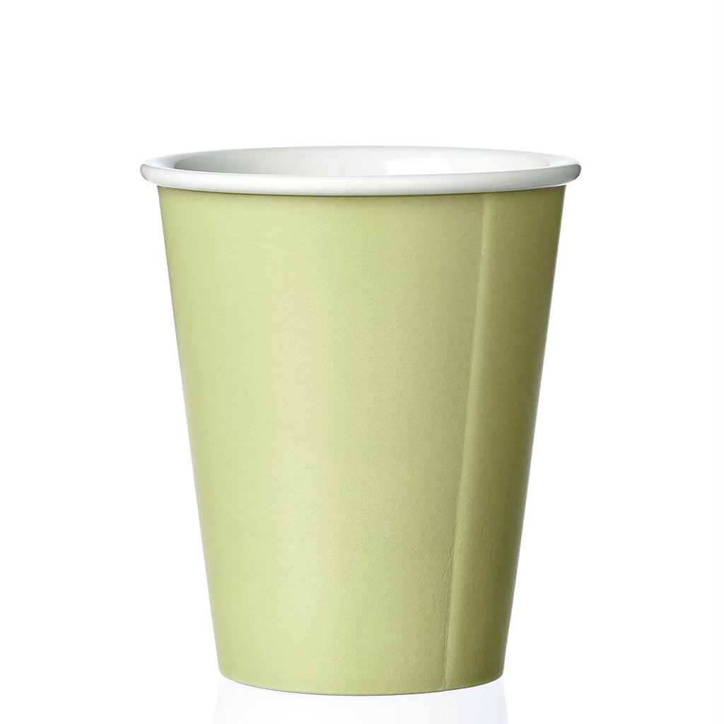Viva - Papercup 'Anytime Laura' (Porselein, 200ml, Groen)