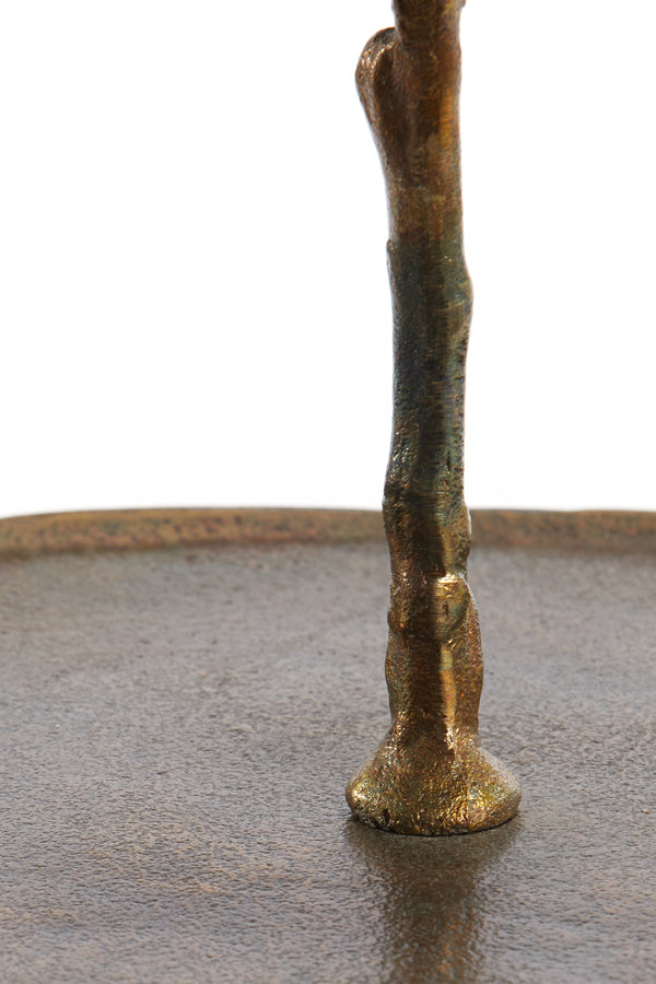 Light &amp; Living - Etagère 'Tresa' (3 étages, 45cm de haut, bronze antique)