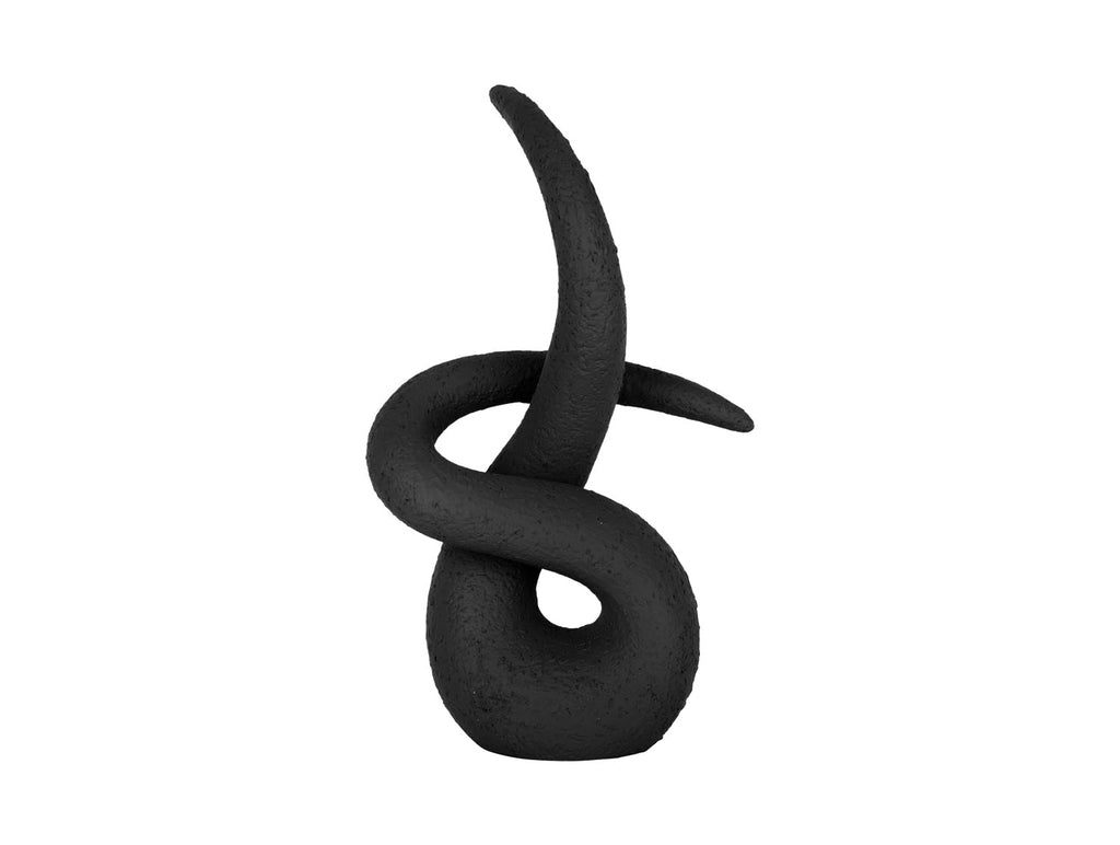 Present Time - Decoratief beeld 'Art Knot' (Black)