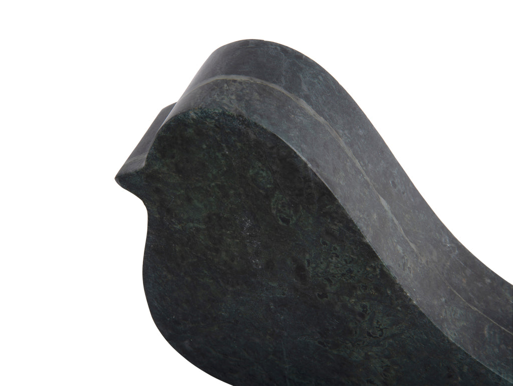 Present Time - Decoratief beeld 'Statue Bird' (Maat L, Green)