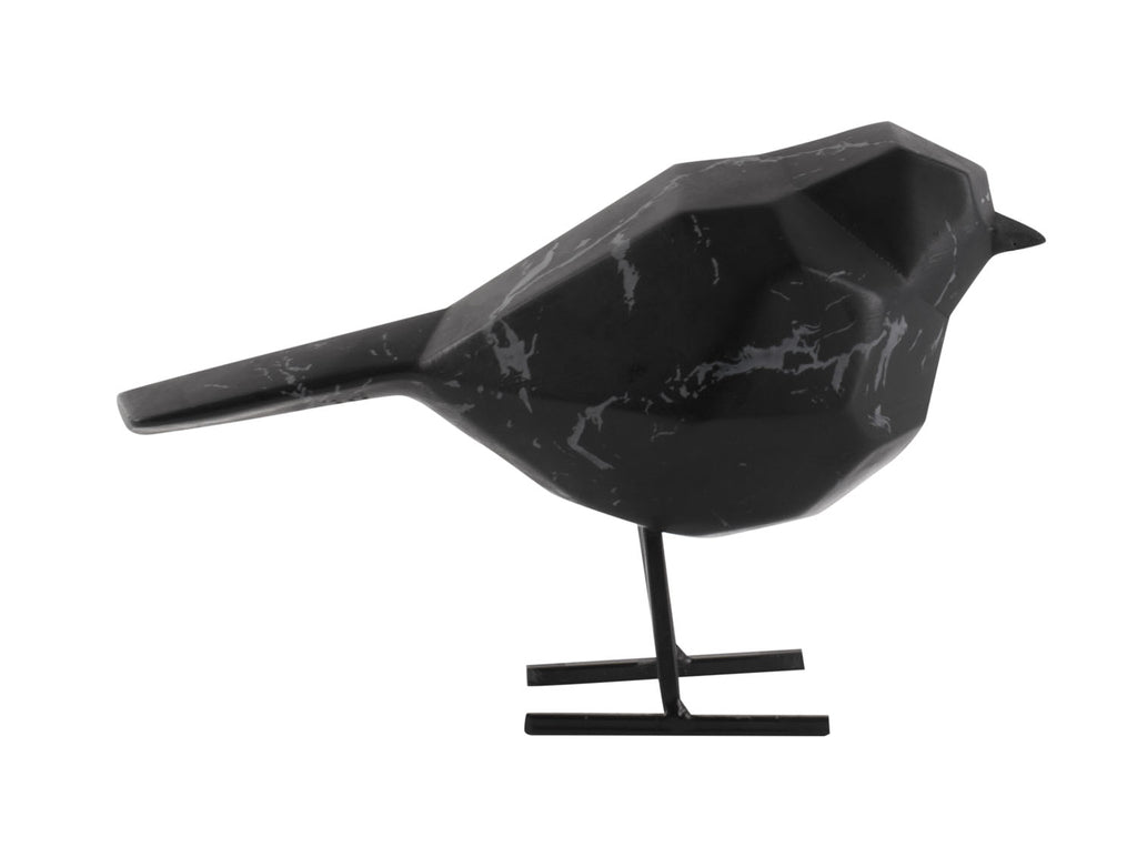 Present Time - Decoratief beeld 'Statue Bird' (Maat S, Black)