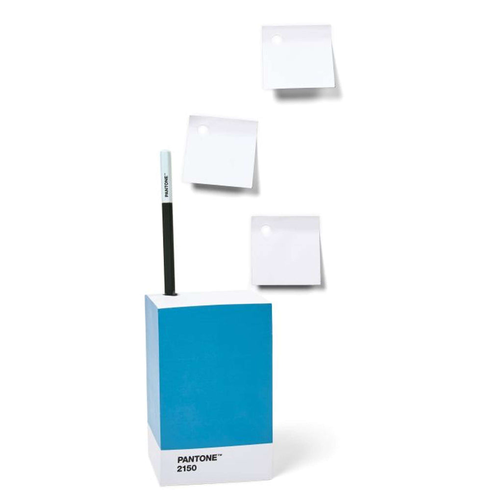 Copenhagen Design - Sticky notitieblok 'Pantone' (11cm, Blue 2150 C)