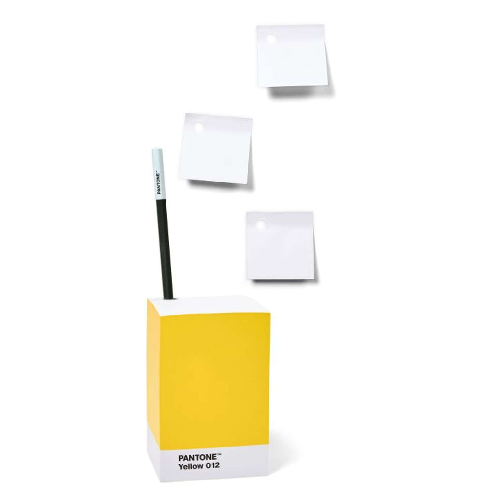 Copenhagen Design - Sticky notitieblok 'Pantone' (11cm, Yellow 012 C)