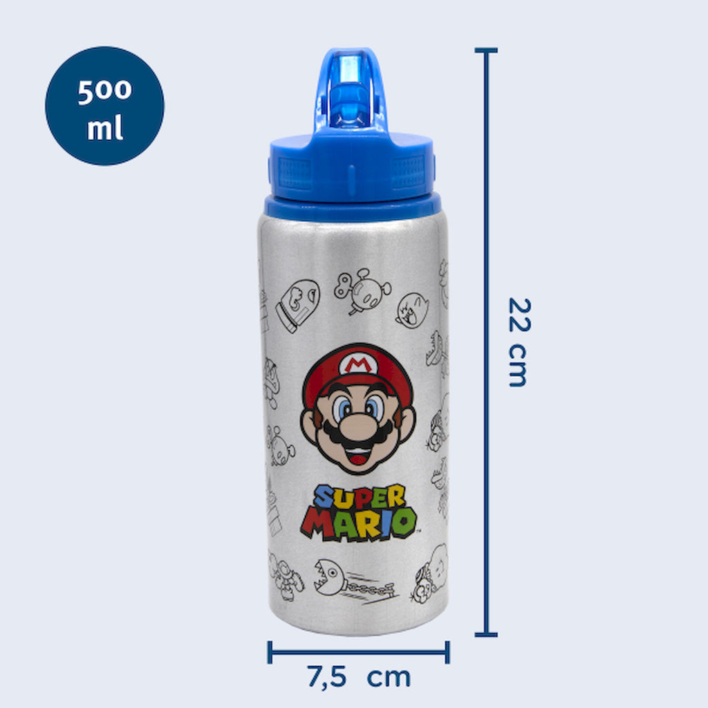 Undercover - Trinkflasche 'Super Mario' (500ml)