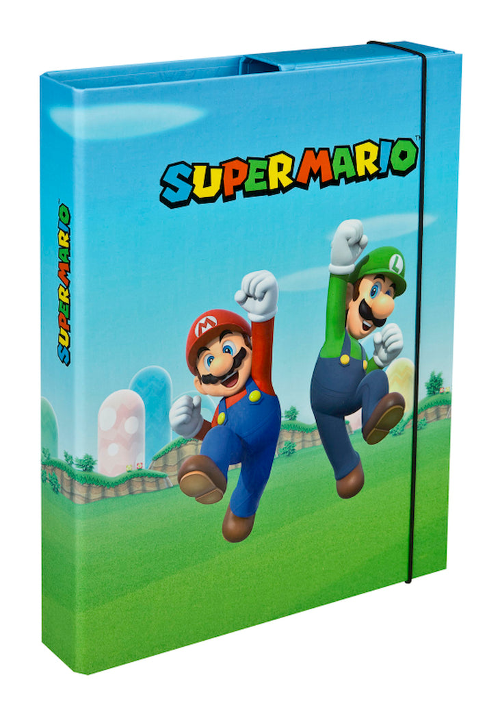 Undercover - Notitieboek A4 'Super Mario' (met elastiek)