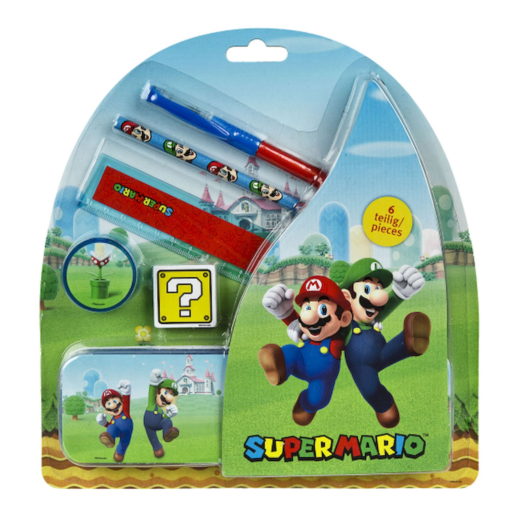 Ensemble scolaire Super Mario 6 pièces