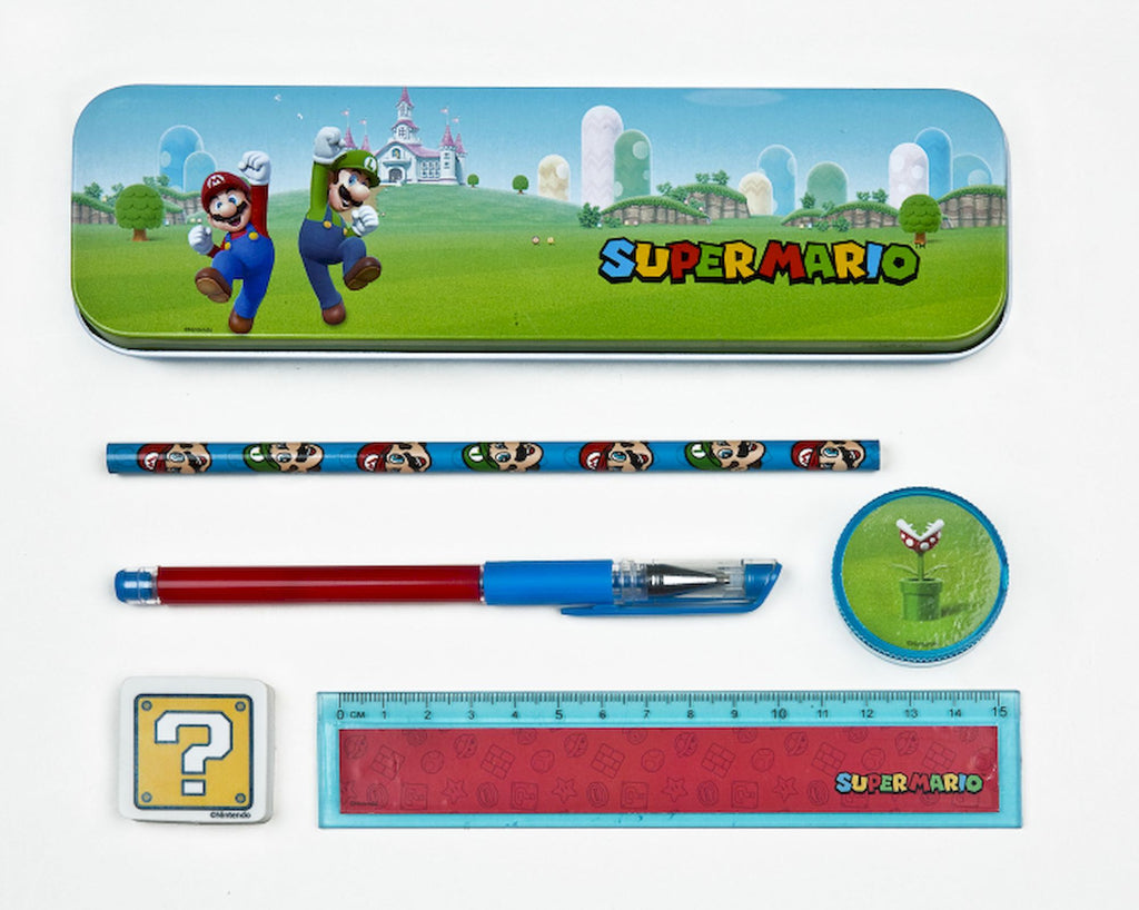 Undercover - Schoolset 'Super Mario' (6 delig)