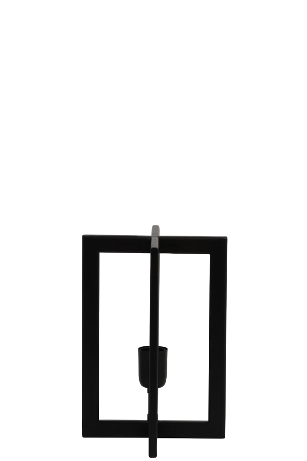 Light &amp; Living - Lampe de table 'Mace' (Noir mat)