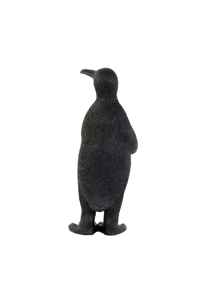 Light &amp; Living - Lampe de table 'Penguin' (Taille M, Noir Mat)